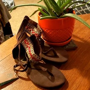 Never worn Roper Sandals
